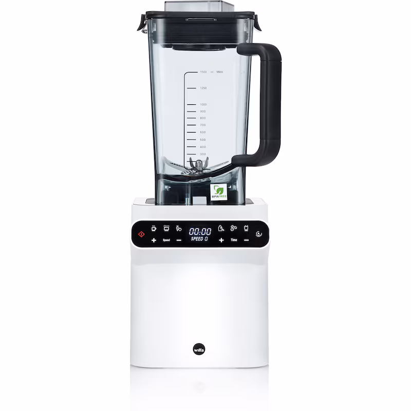 Wilfa Mixer POWER FUEL Digital, 1.5 Liter, BPFD-1680MW, matt white