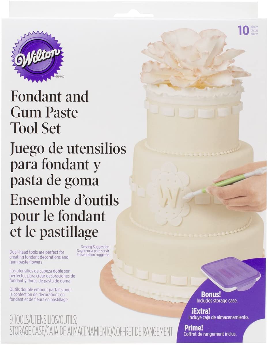 Wilton 10-Piece Fondant/Gum Paste Tool Set
