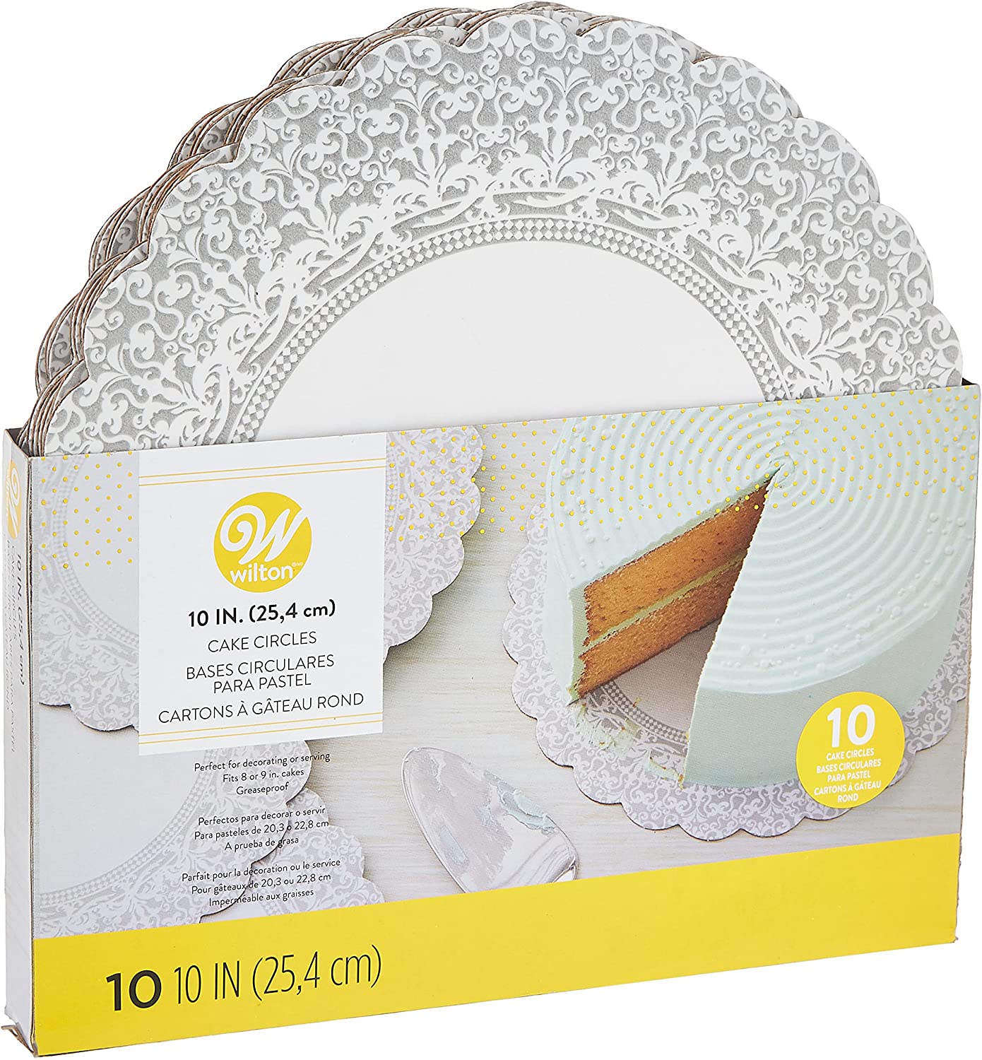 Wilton 10 Show Serve Circle, Pack of 10 – 10