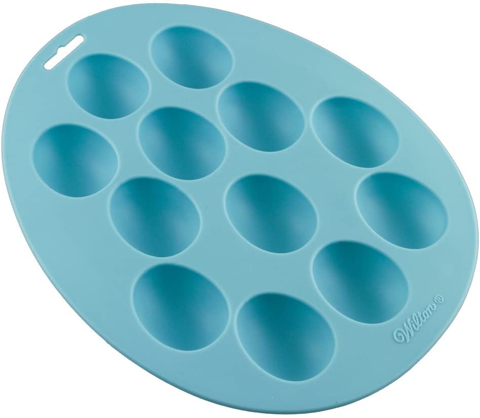 Wilton 2105-5719 12 Cavities Egg Mini Treat Mould