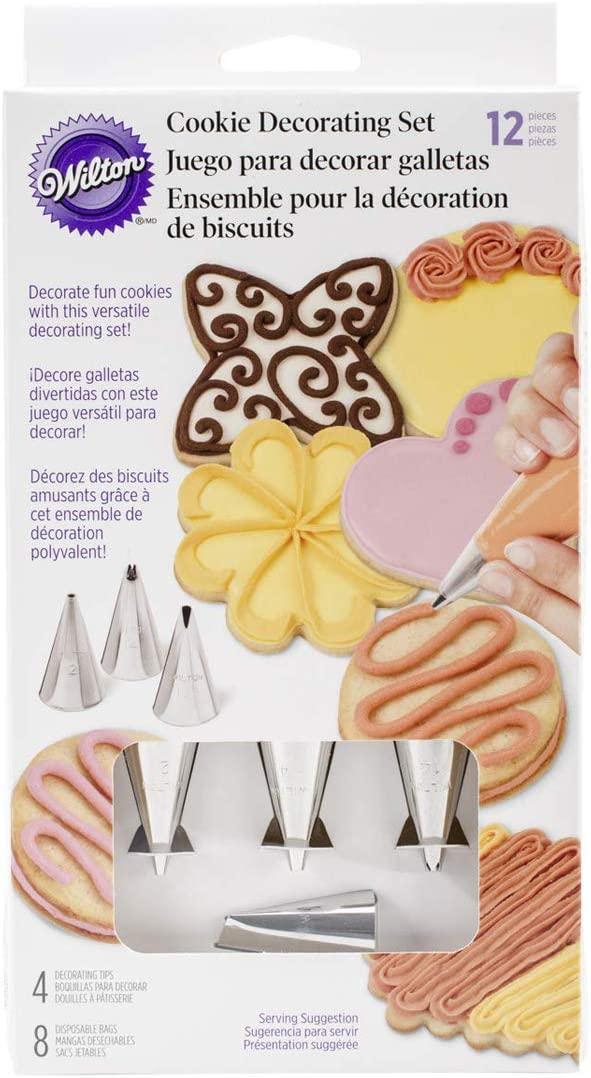 Wilton 12-piece cookie decorating set