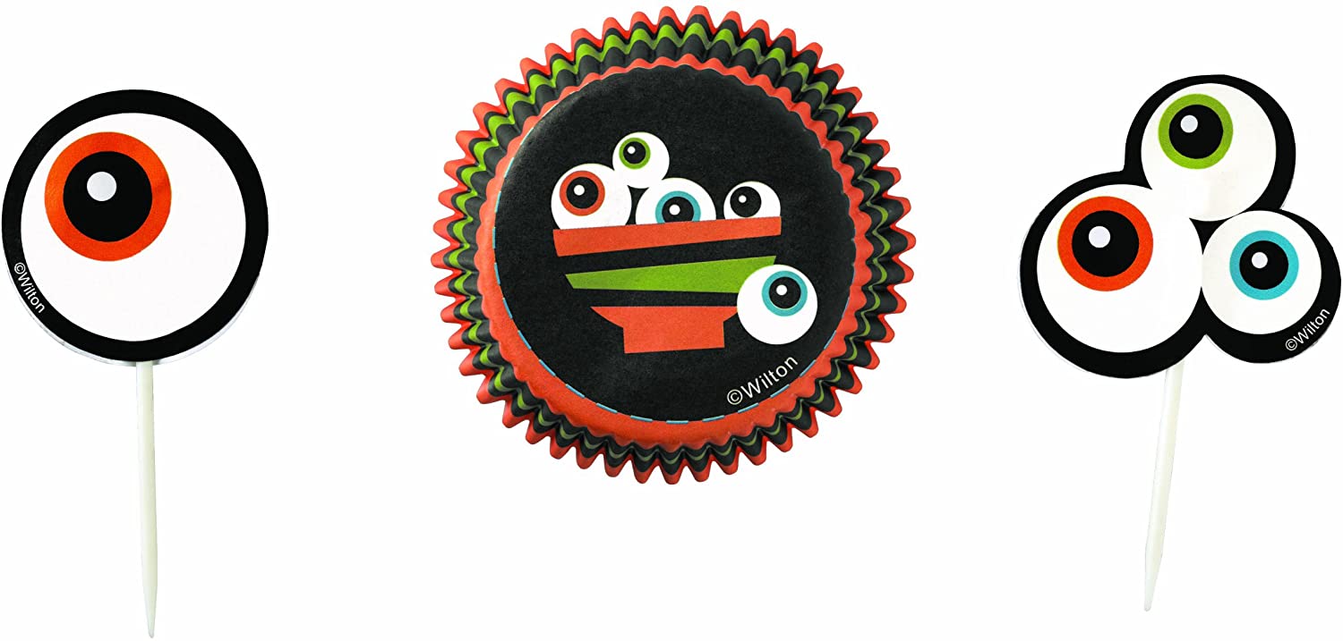 Wilton Ghoulish Gourmet Baking Cups, Pack of 24
