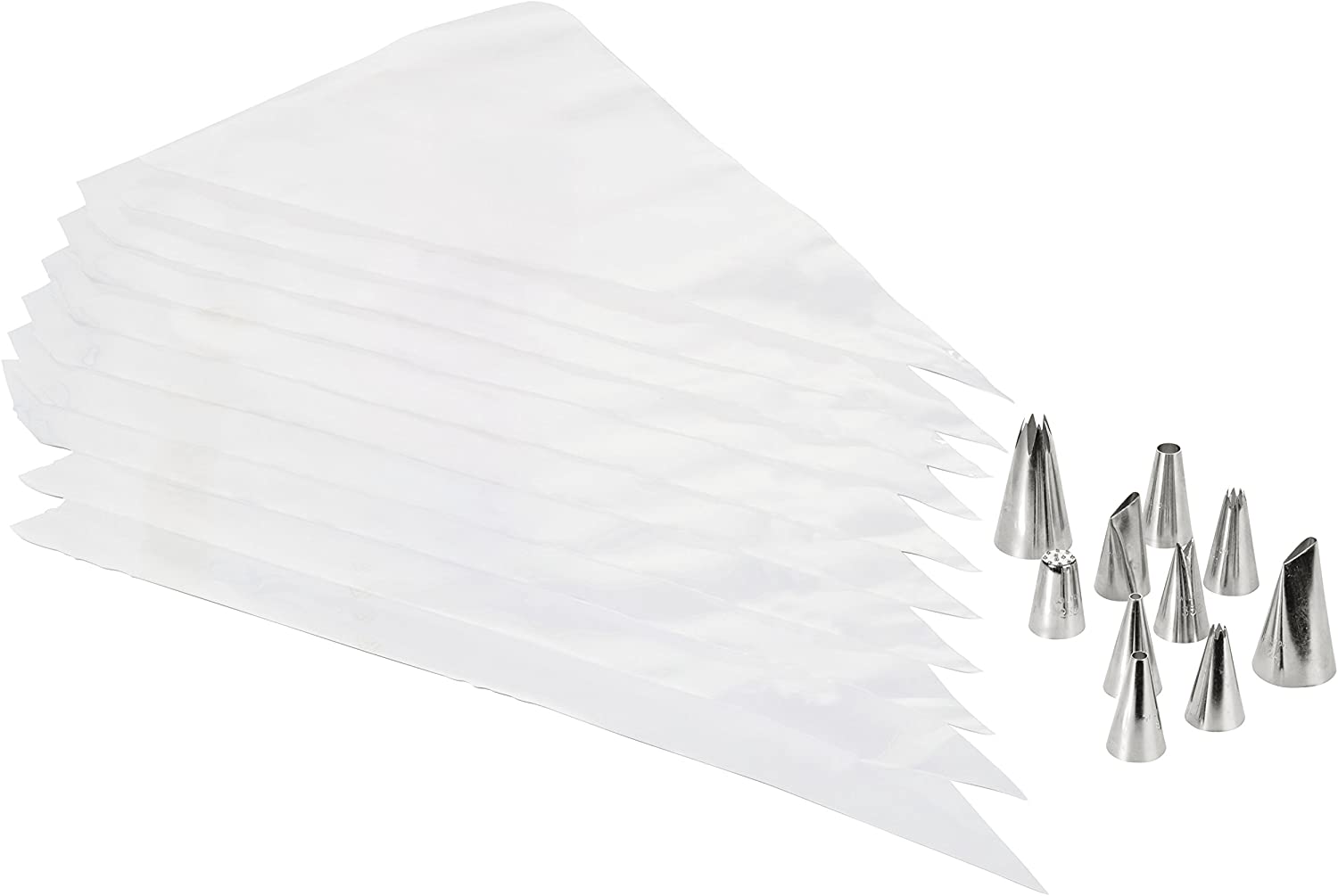 Wilton Buttercream Decoration Beginner, 20-Piece Cake Decoration Set, Other, Multi-Colour, 6.82 x 19.78 x 19.78 cm
