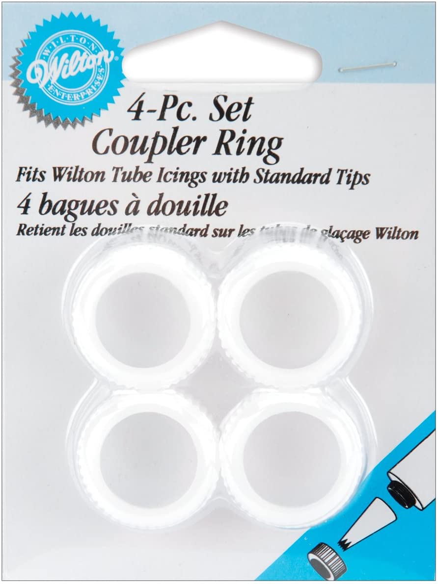 Wilton 4-Piece – Bague à douille Patisserie