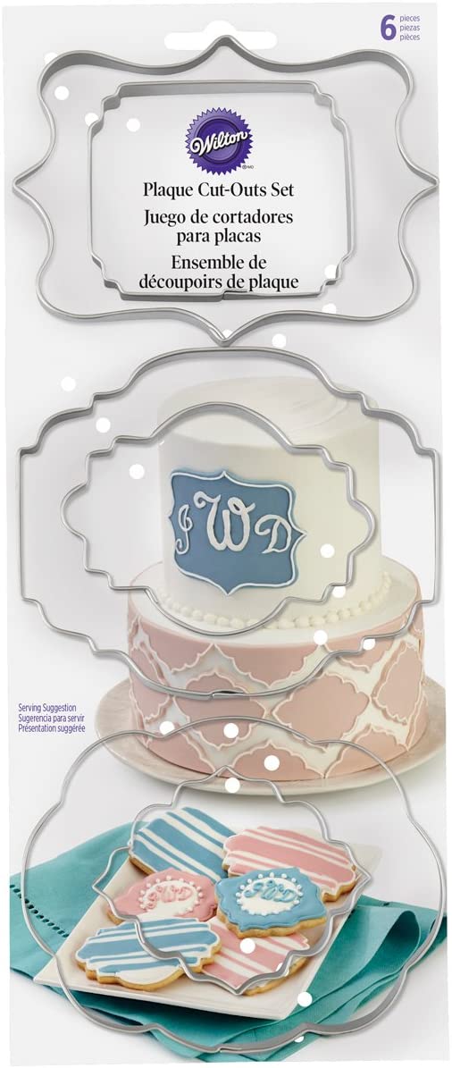 Wilton Fondant Cookie Cutters Set of 6