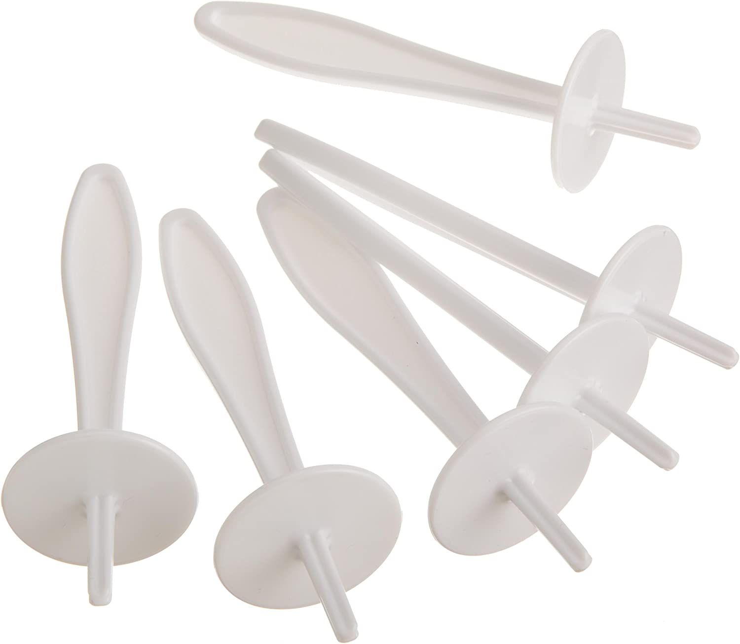 Wilton 5.50 Inch Polypropylene Pops Treat Stick, Pack of 6
