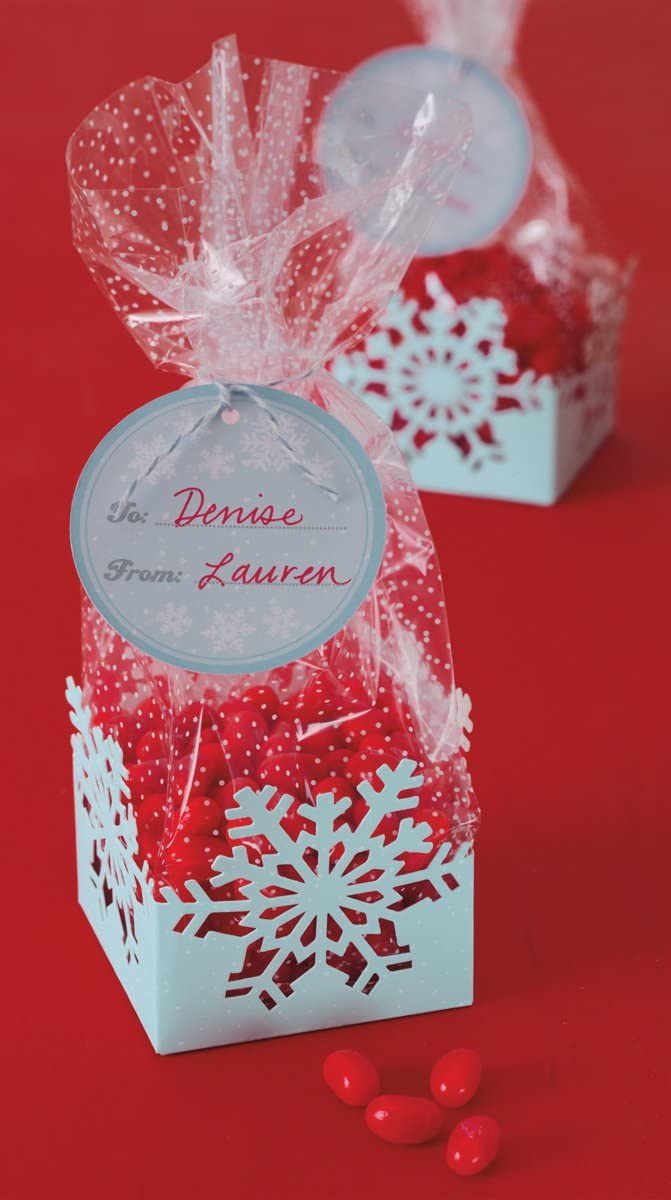 Wilton Brands Inc Martha Stewart Snowflake Cello Treat Bags