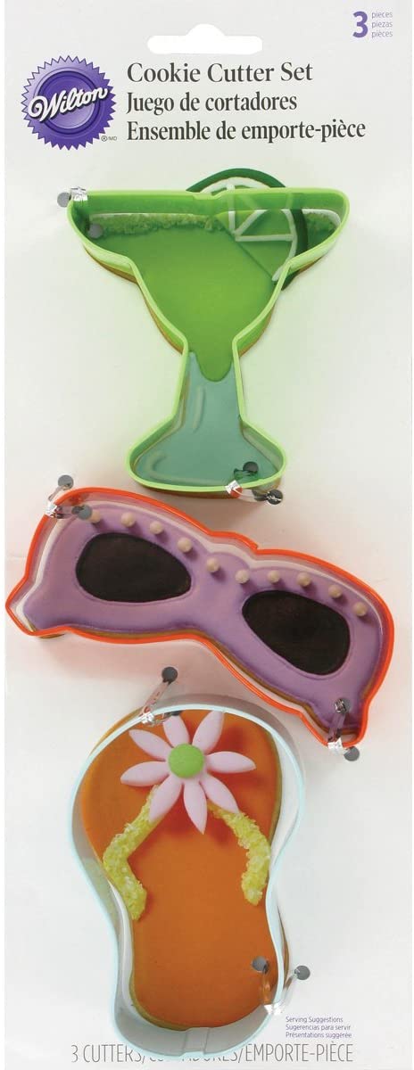 Wilton Brands Summer Cookie Cutter Set - Pack of 3