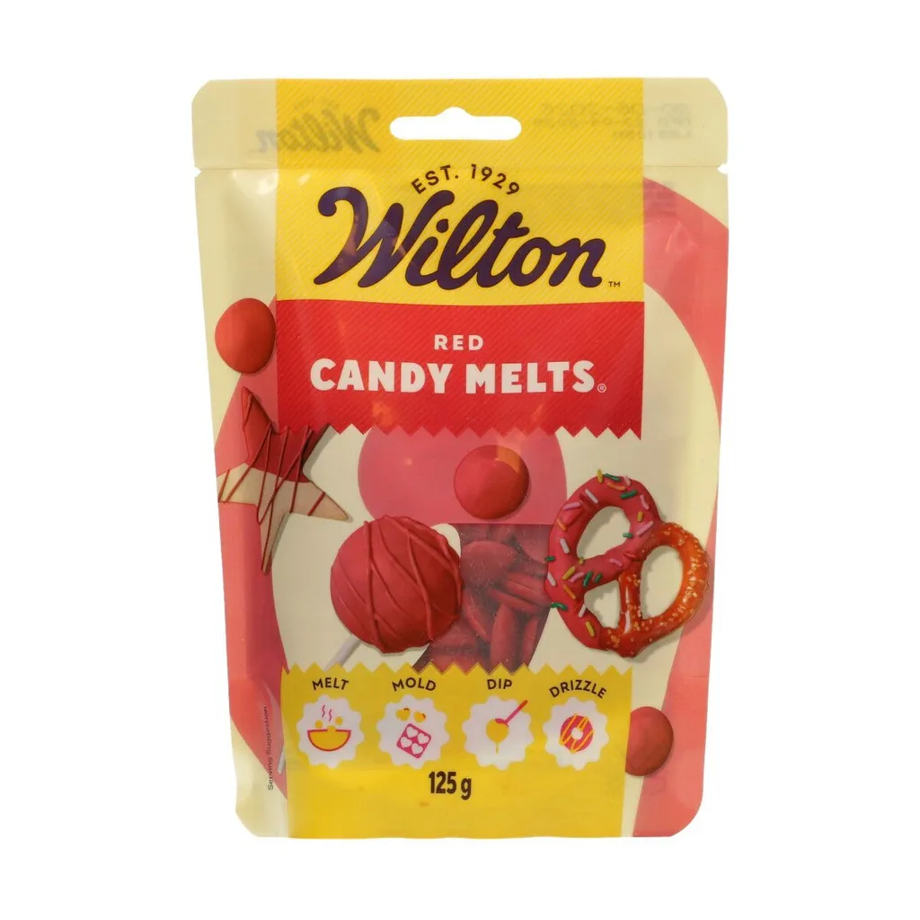 Wilton Candy Melts 125 g - Red / Red 125g