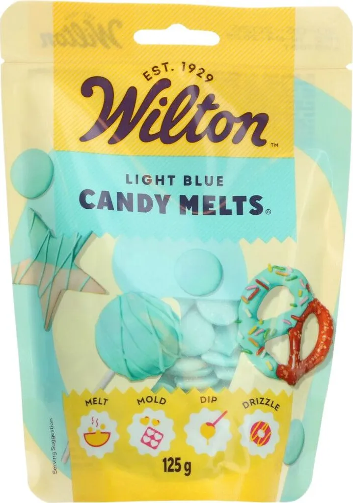 Wilton Candy Melts® 125 g - light blue / light blue