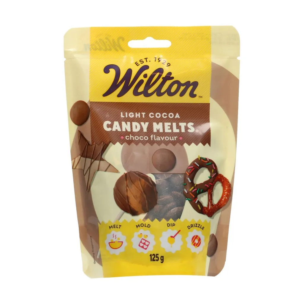 Wilton Candy Melts® 125 g - light Cocoa / Light cocoa with cocoa flavor 125g