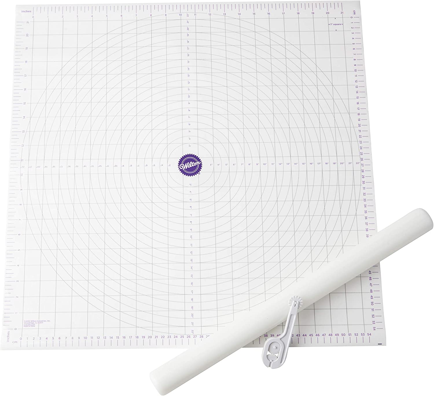 Wilton Cutter and Mat Fondant Tool Set