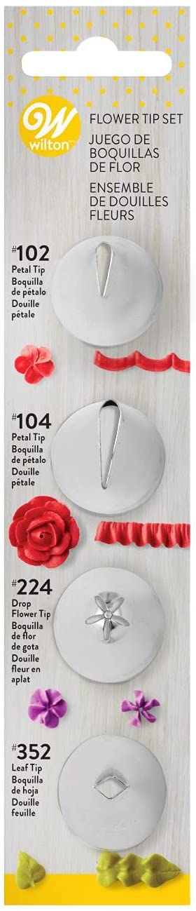 Wilton Flower and Leaf Icing Nozzle Set