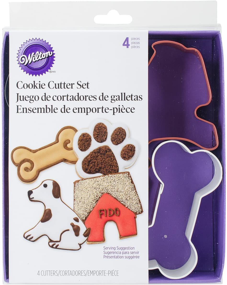 Wilton Four-Piece Pet Coloured Theme Set