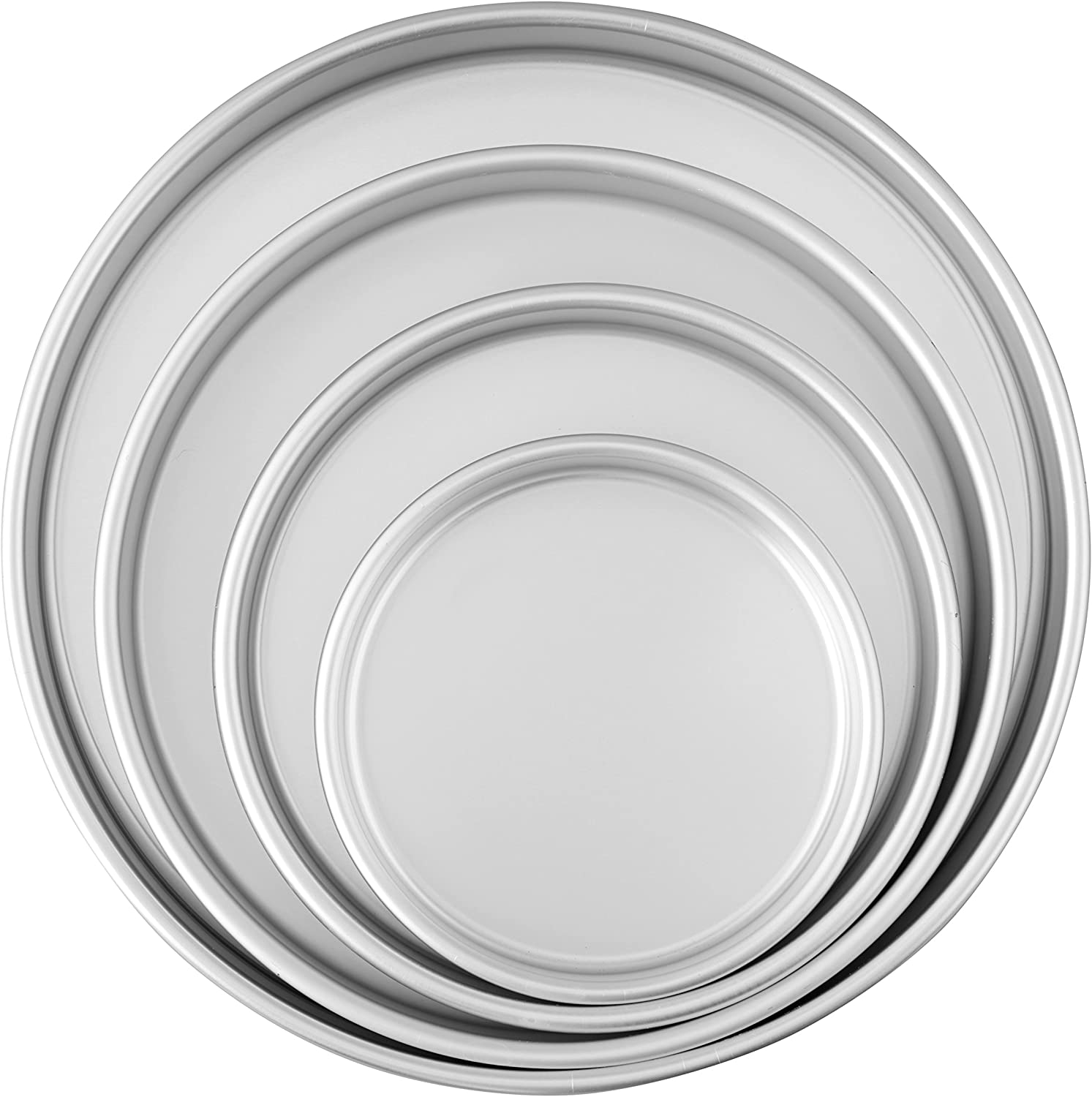 Wilton Four-Piece Round Tin Set