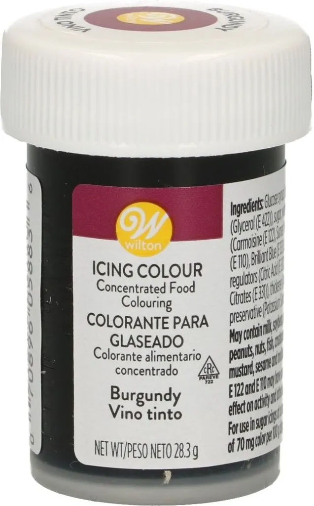 Wilton Icing Color Burgundy 28g