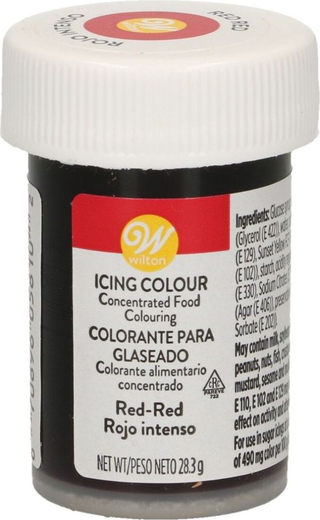 Wilton glaze color Red Red 28 g