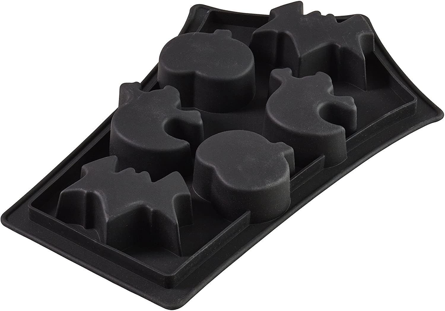 Wilton Haunted House Pumpkin Bat Ghost Halloween Silicone Mould