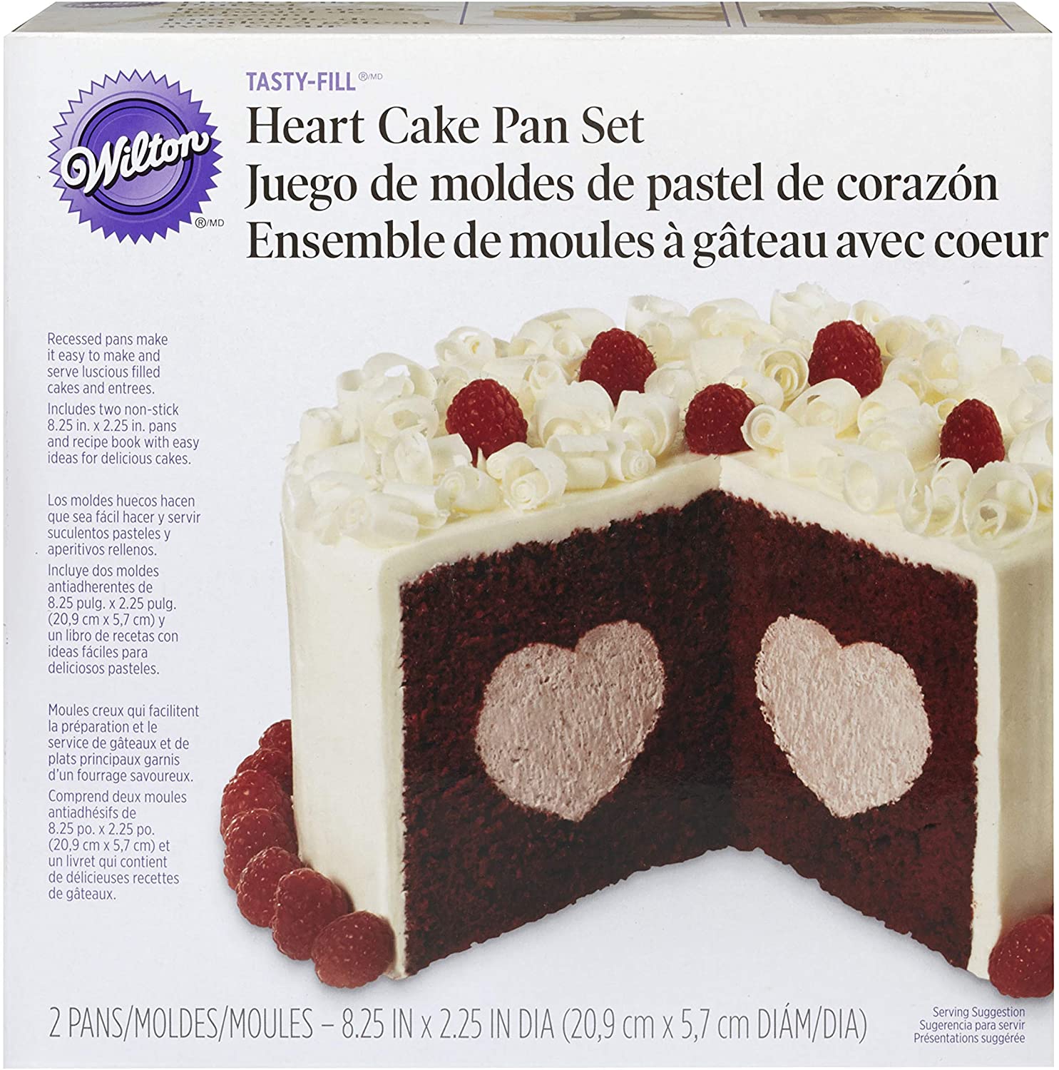 Wilton Heart Tasty Fill Tin Set