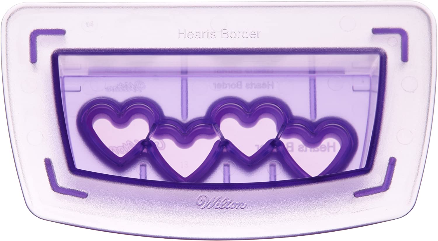 Wilton Hearts Border Cutting Insert