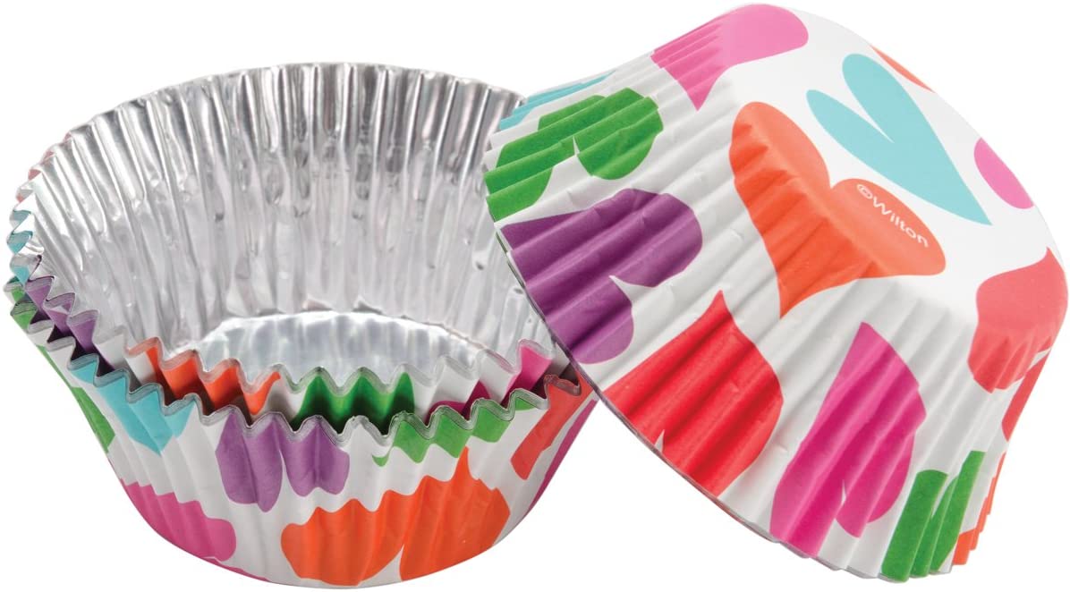 Wilton Hearts Colourcups Baking Cases