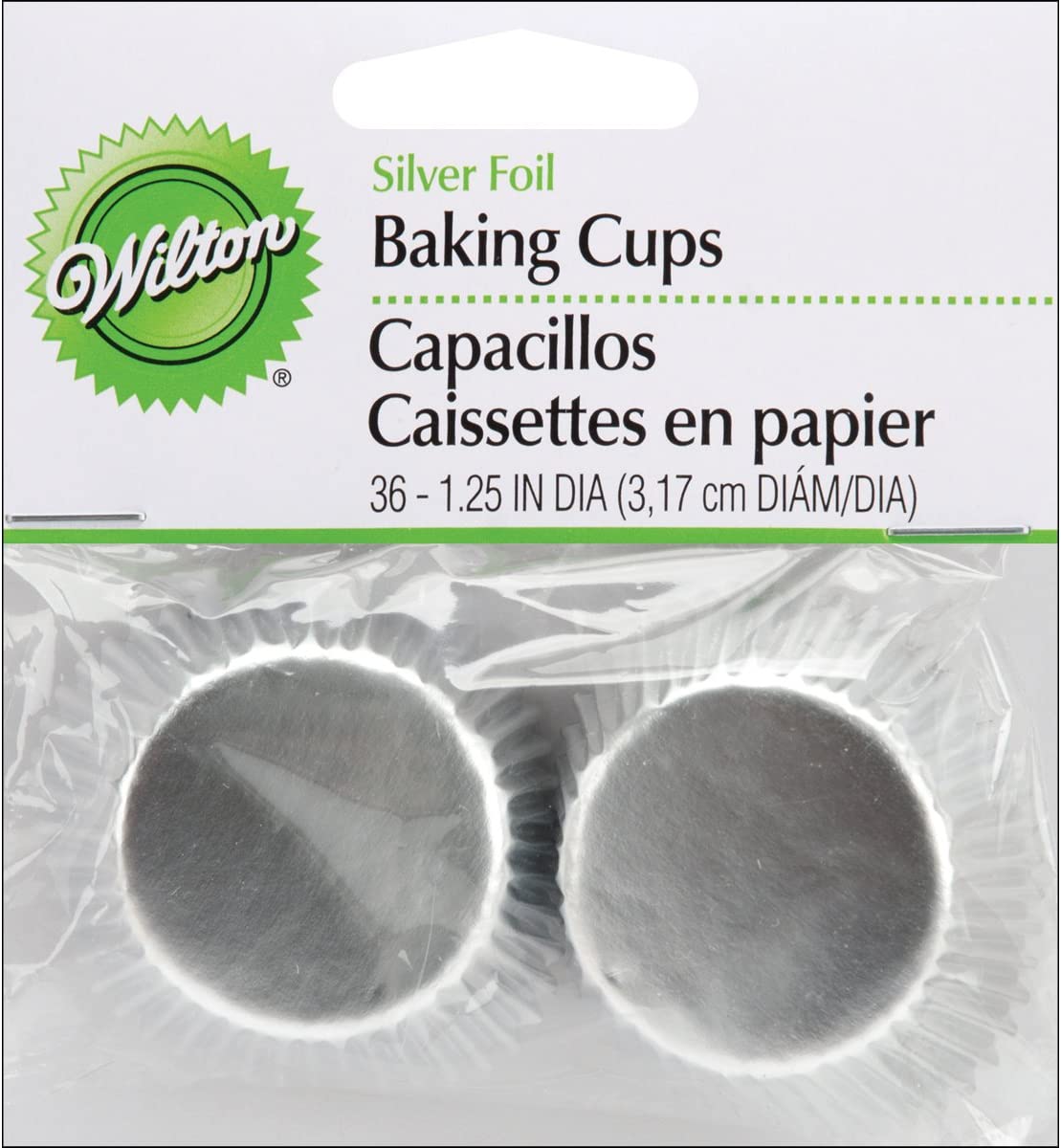 Wilton Mini Case Foil, 36 Pack - Silver