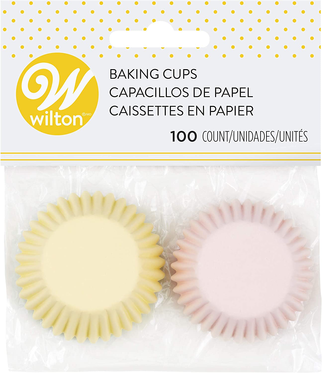 Wilton Mini Cases Pastels - 100 Pack