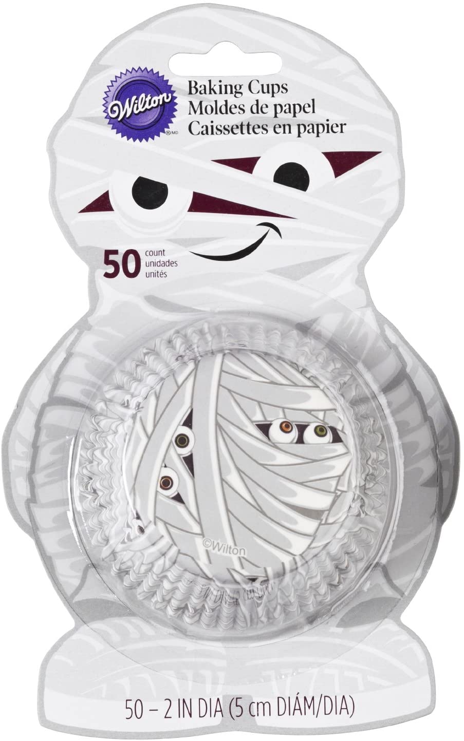 Wilton Mummy Standard Cupcake Liner - Pack of 50