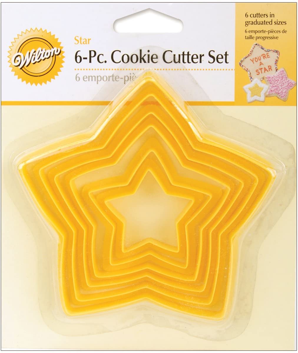 Wilton Nesting Star Cutter - Set of Six