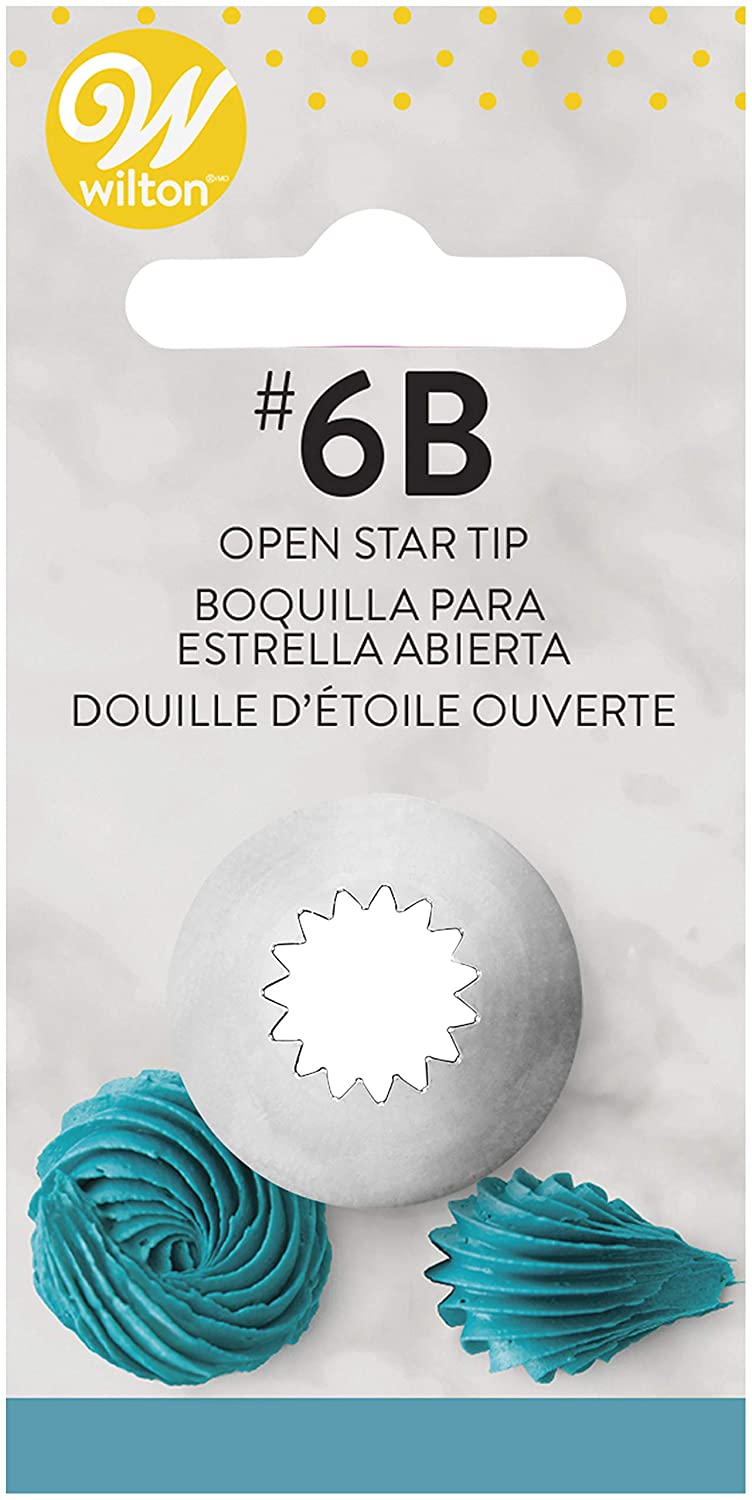 Wilton Number 6B Open Star Tip