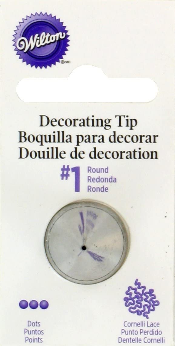 Wilton Number One Carded Round Tip