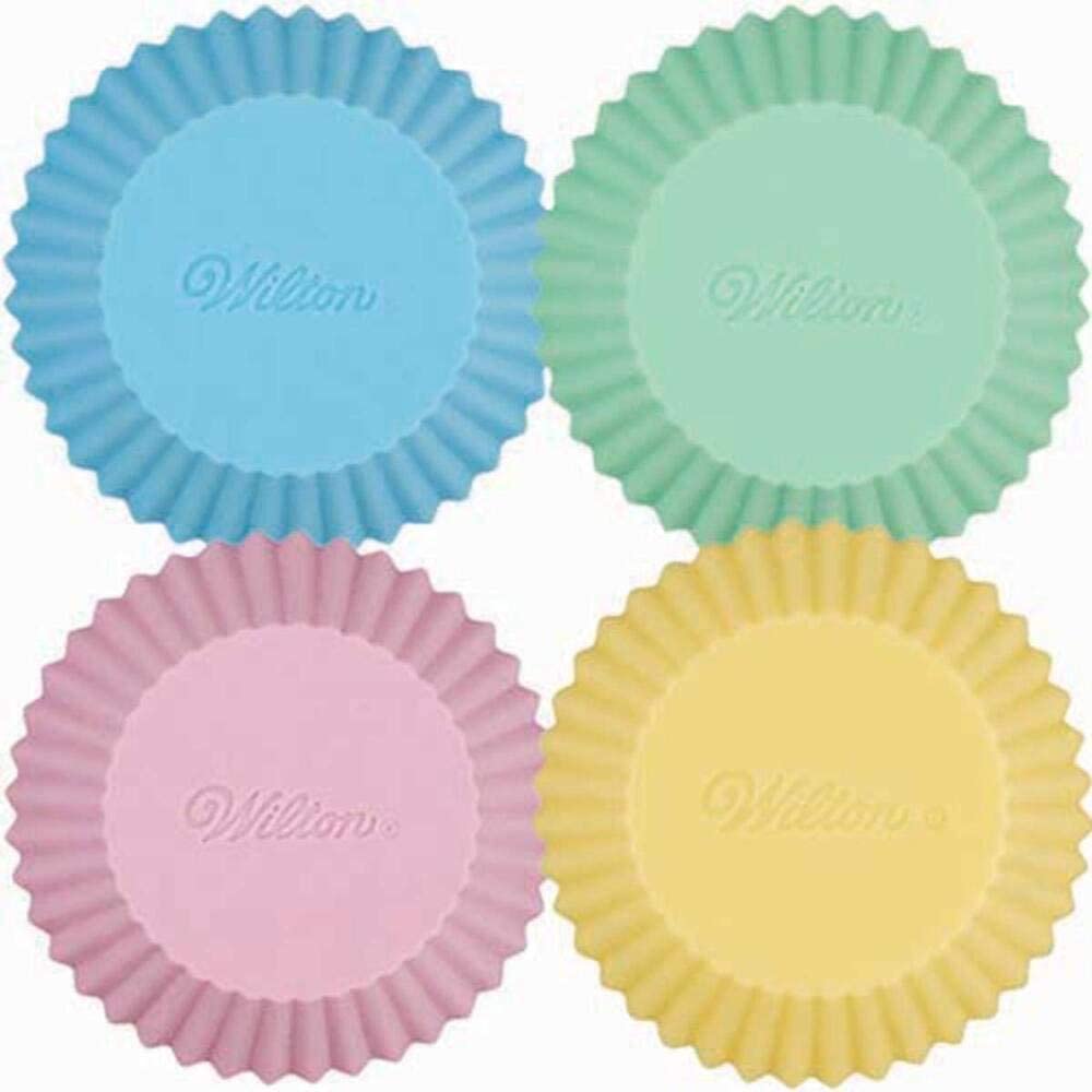 Wilton Pastel Silicone Baking Cases