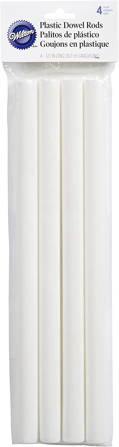 Wilton Plastic Dowel Rod - Four Pack