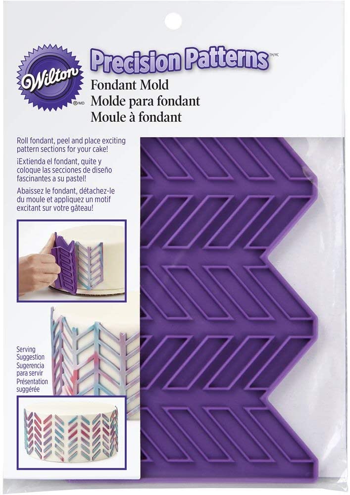Wilton Precision Patterns Herring Bone – Purple