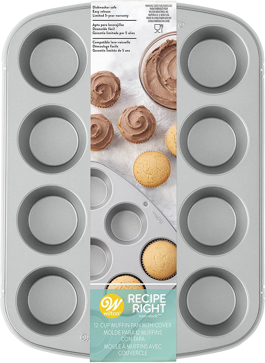 Wilton Recipe Right Covered Muffin Tin