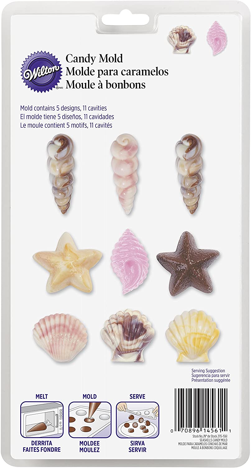 Wilton Seashells Confectionary Mould