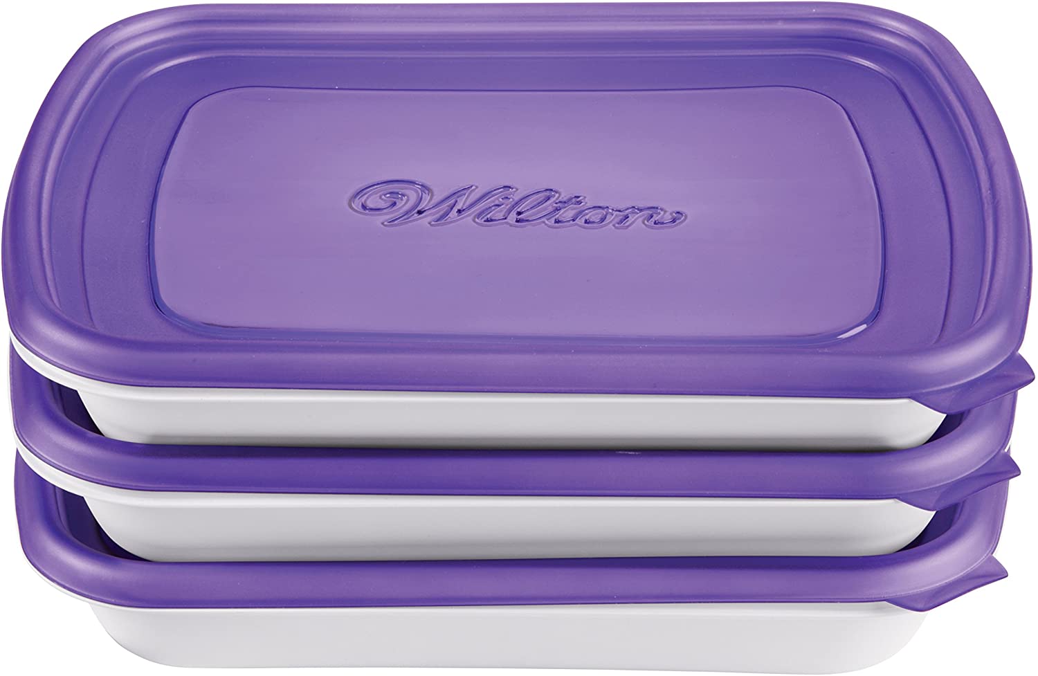 Wilton Set of 6 Fondant Gumpaste and Icing Storage Containers