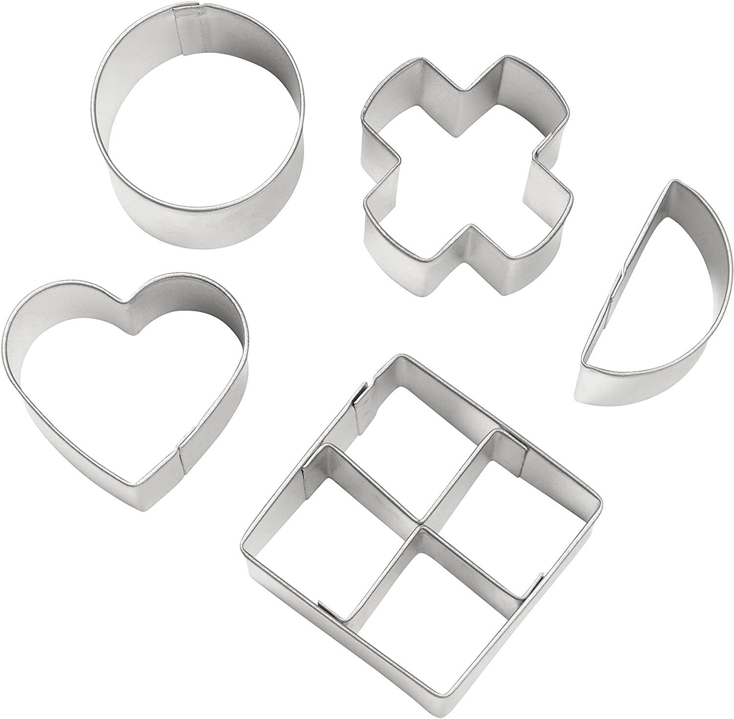 Wilton Treat Pop Cutter Set 5 Pieces Metal