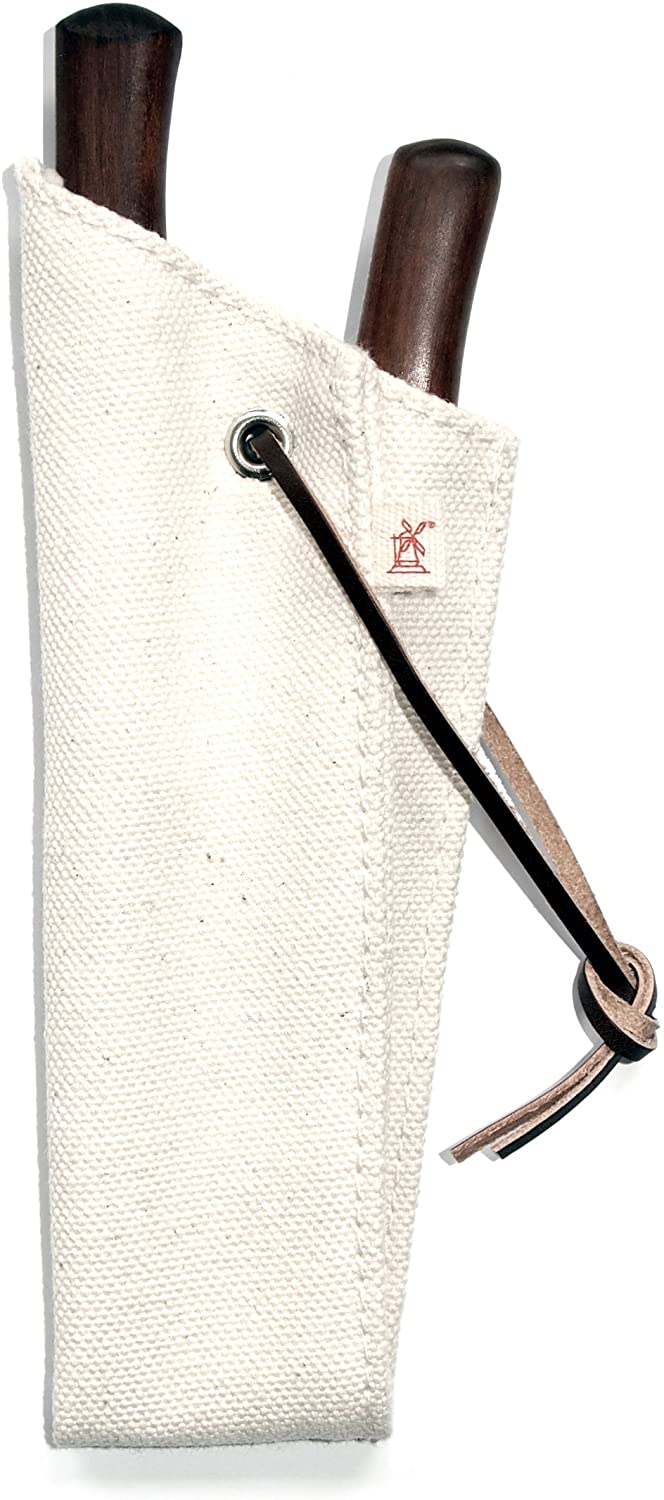 Windmühlen Windmill canvas knife wallet for 2 Buckled and 2 Knives from K Series 1-3 (Empty)