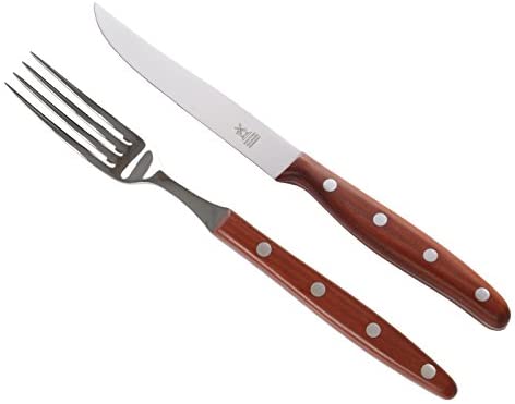 Herder Windmuhlenmesser Windmill Knife Steak Cutlery 2 Piece K Series Plum