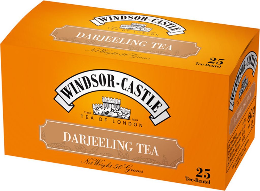Windsor-Castle Darjeeling Tea, 25 tea bags 50g