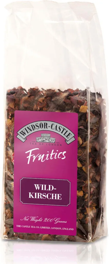 Windsor-Castle Fruit Tea Fruitics Wild Cherry, 200g bag 200g