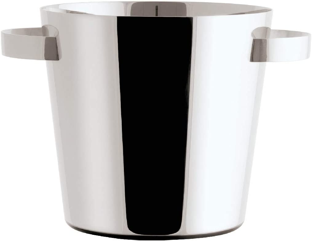 Rosenthal Sambonet Wine Cooler 20 H. Linea Q Ice 18/10 Stainless Steel