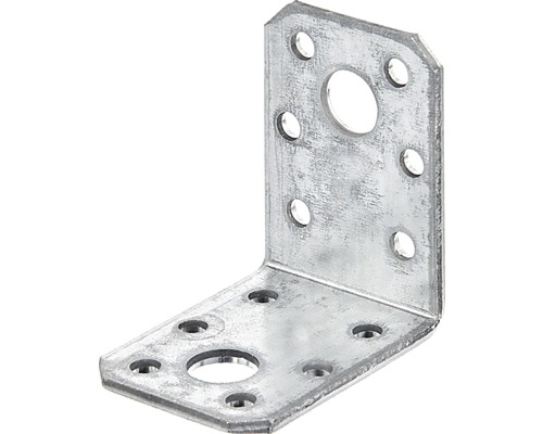 Alberts Angle connector 50 x 50 x 35 mm, sendzimir galvanized, 25 pieces