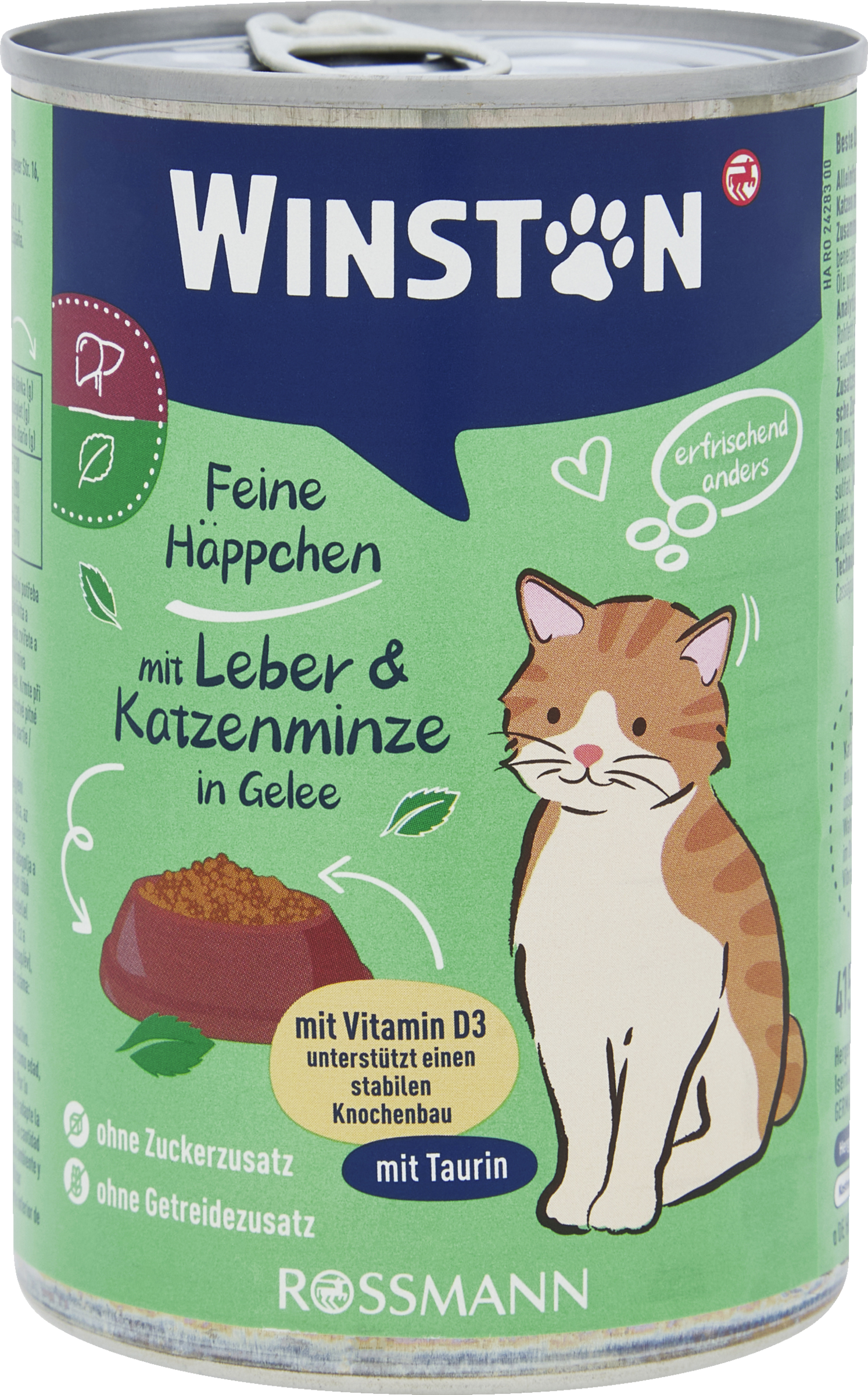 Winston Menu with Liver and Catnip