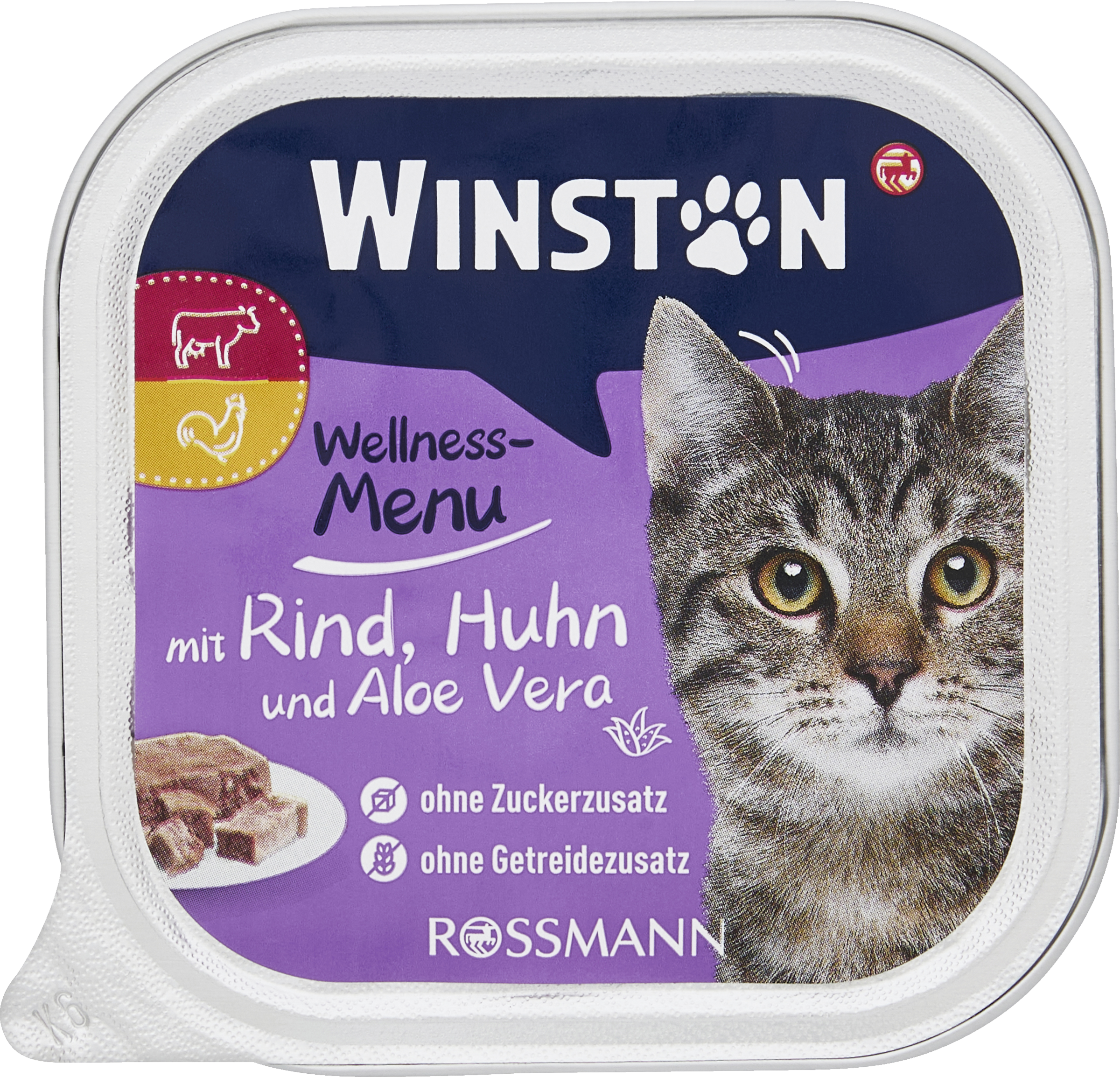 Winston Wellness Menu with Beef, Chicken & Aloe Vera