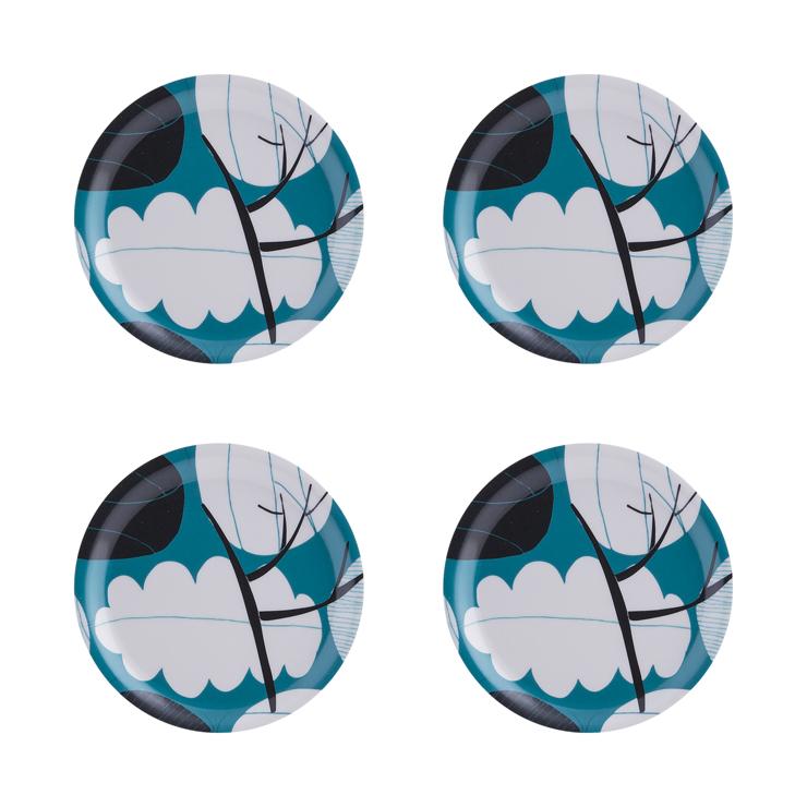 ary-home Winter Tree Coaster 4-Pack