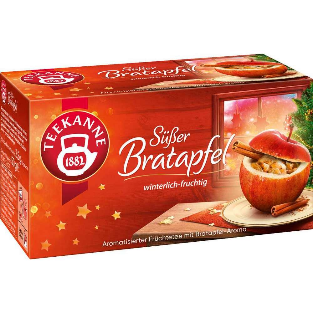 Winter Tea Sweet Baked Apple