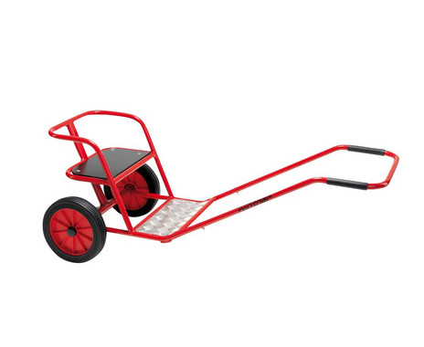 winter Viking rickshaw
