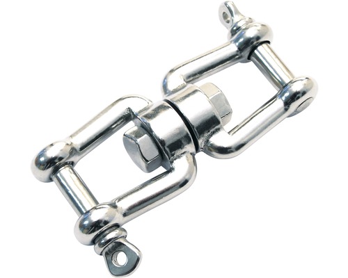 Pösamo Swivel shackle 10 mm (3/8") stainless steel A4